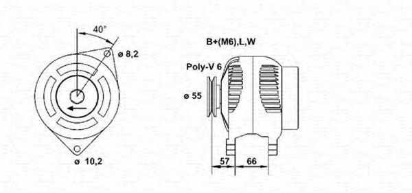 MAGNETI MARELLI 943356961010 Генератор для RENAULT ESPACE III (Рено Эспейс 3) MAGNETI MARELLI 943356961010 Генератор для RENAULT ESPACE III (Рено Эспейс 3)