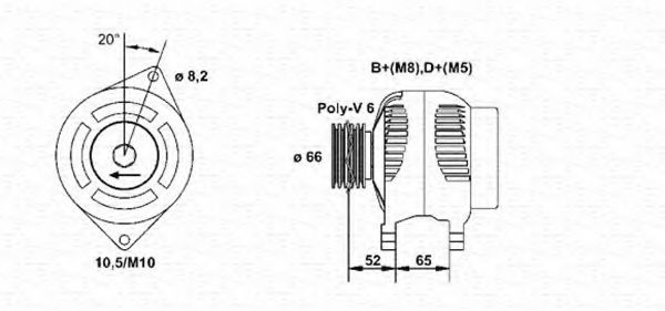 MAGNETI MARELLI 943356976010 Генератор для CITROËN ZX (CитроËн Зх) MAGNETI MARELLI 943356976010 Генератор для CITROËN ZX (CитроËн Зх)