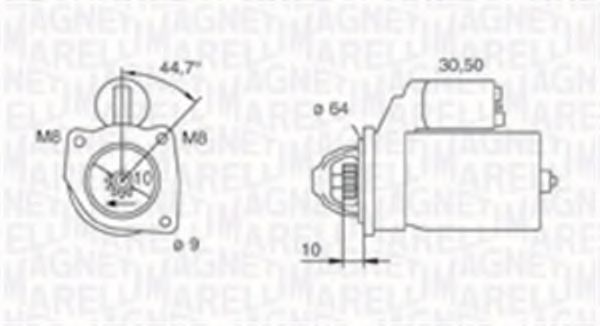 MAGNETI MARELLI 063720021010 Стартер для FIAT (Фиат) MAGNETI MARELLI 063720021010 Стартер для FIAT (Фиат)