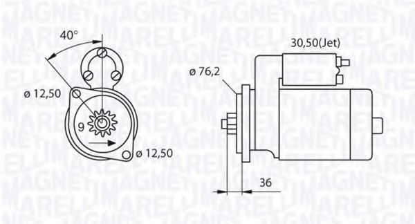 MAGNETI MARELLI 063521210280 Стартер для SEAT TOLEDO (Сеат Толэдо) MAGNETI MARELLI 063521210280 Стартер для SEAT TOLEDO (Сеат Толэдо)