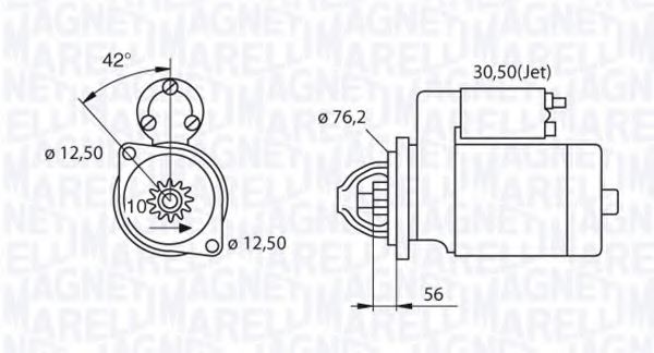 MAGNETI MARELLI 063521250420 Стартер для VOLKSWAGEN NOVO FUSCA (Фольксваген Ноvо фусcа) MAGNETI MARELLI 063521250420 Стартер для VOLKSWAGEN NOVO FUSCA (Фольксваген Ноvо фусcа)