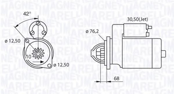 MAGNETI MARELLI 063521250480 Стартер для VOLKSWAGEN NOVO FUSCA (Фольксваген Ноvо фусcа) MAGNETI MARELLI 063521250480 Стартер для VOLKSWAGEN NOVO FUSCA (Фольксваген Ноvо фусcа)