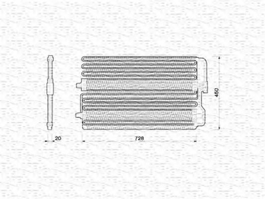 MAGNETI MARELLI 350203213000 Конденсатор, кондиционер для VOLKSWAGEN LT 28-50 (Фольксваген Лт 28-50) MAGNETI MARELLI 350203213000 Конденсатор, кондиционер для VOLKSWAGEN LT 28-50 (Фольксваген Лт 28-50)