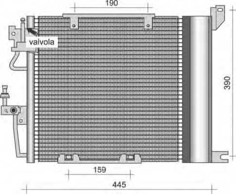 MAGNETI MARELLI 350203256000 Конденсатор, кондиционер для MITSUBISHI L 300 STARWAGON (Митсубиши/митсубиси Л 300 старвагон) MAGNETI MARELLI 350203256000 Конденсатор, кондиционер для MITSUBISHI L 300 STARWAGON (Митсубиши/митсубиси Л 300 старвагон)