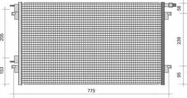 MAGNETI MARELLI 350203276000 Конденсатор, кондиционер для ACURA NSX (Акура Нсx) MAGNETI MARELLI 350203276000 Конденсатор, кондиционер для ACURA NSX (Акура Нсx)