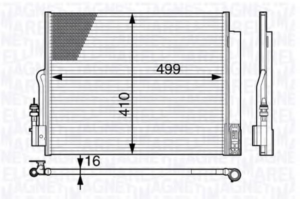 MAGNETI MARELLI 350203723000 Конденсатор, кондиционер для TOYOTA TOWN ACE (Тойота/тоета Товн аcэ) MAGNETI MARELLI 350203723000 Конденсатор, кондиционер для TOYOTA TOWN ACE (Тойота/тоета Товн аcэ)