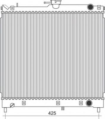 MAGNETI MARELLI 350213115400 Радиатор, охлаждение двигателя для NISSAN URVAN (Ниссан Урvан) MAGNETI MARELLI 350213115400 Радиатор, охлаждение двигателя для NISSAN URVAN (Ниссан Урvан)