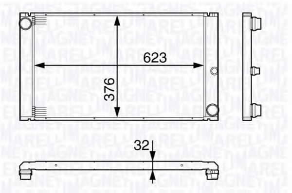 MAGNETI MARELLI 350213138200 Радиатор, охлаждение двигателя для CHEVROLET TAHOE (Шевроле Тахоэ) MAGNETI MARELLI 350213138200 Радиатор, охлаждение двигателя для CHEVROLET TAHOE (Шевроле Тахоэ)