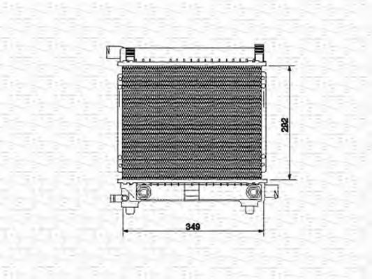 MAGNETI MARELLI 350213534000 Радиатор, охлаждение двигателя для AUDI FOX (Ауди Фоx) MAGNETI MARELLI 350213534000 Радиатор, охлаждение двигателя для AUDI FOX (Ауди Фоx)