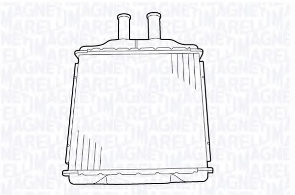 MAGNETI MARELLI 350218328000 Теплообменник, отопление салона для DAEWOO LACETTI (Дэу Лачетти) MAGNETI MARELLI 350218328000 Теплообменник, отопление салона для DAEWOO LACETTI (Дэу Лачетти)