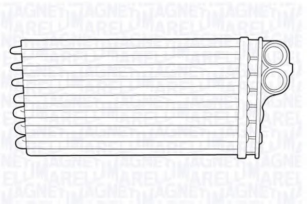 MAGNETI MARELLI 350218358000 Теплообменник, отопление салона для BMW Z4 (Бмв Z4) MAGNETI MARELLI 350218358000 Теплообменник, отопление салона для BMW Z4 (Бмв Z4)