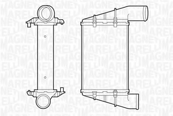 MAGNETI MARELLI 351319201160 Интеркулер для VOLKSWAGEN JETTA II (Фольксваген Жэтта 2) MAGNETI MARELLI 351319201160 Интеркулер для VOLKSWAGEN JETTA II (Фольксваген Жэтта 2)