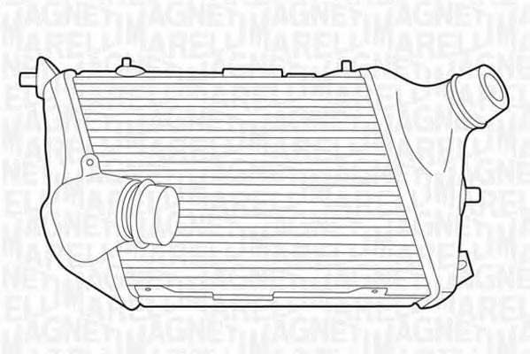 MAGNETI MARELLI 351319201280 Интеркулер для HYUNDAI EXCEL (Хендай Эxcэл) MAGNETI MARELLI 351319201280 Интеркулер для HYUNDAI EXCEL (Хендай Эxcэл)