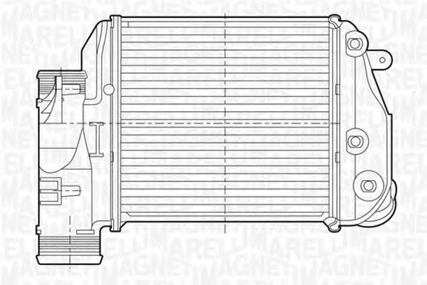 MAGNETI MARELLI 351319201320 Интеркулер для RENAULT 9 (Рено 9) MAGNETI MARELLI 351319201320 Интеркулер для RENAULT 9 (Рено 9)