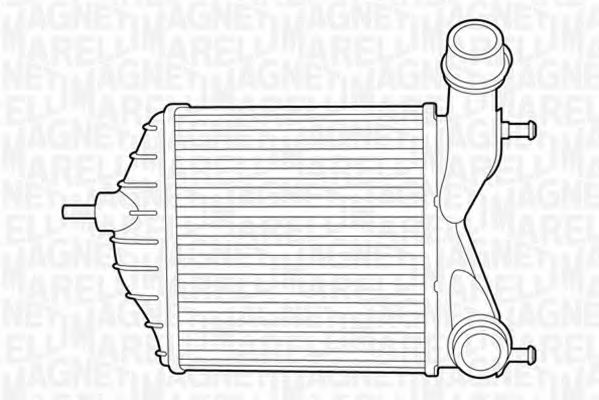 MAGNETI MARELLI 351319201440 Интеркулер для VOLKSWAGEN QUANTUM (Фольксваген Qуантум) MAGNETI MARELLI 351319201440 Интеркулер для VOLKSWAGEN QUANTUM (Фольксваген Qуантум)