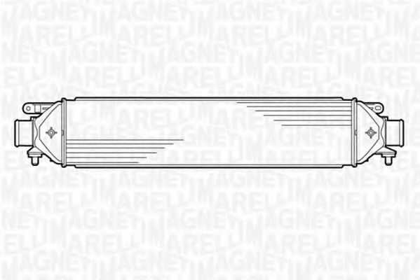 MAGNETI MARELLI 351319201470 Интеркулер для AUDI 100 (Ауди 100) MAGNETI MARELLI 351319201470 Интеркулер для AUDI 100 (Ауди 100)