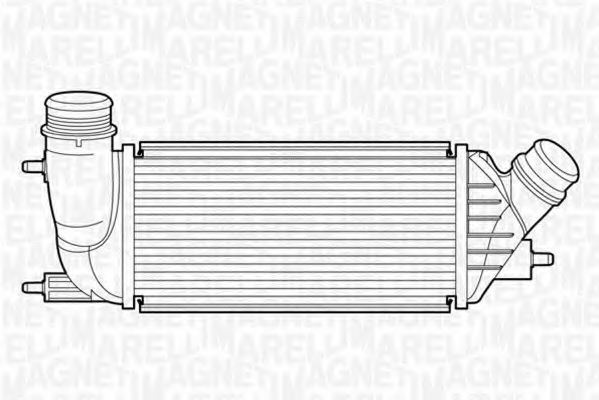 MAGNETI MARELLI 351319201650 Интеркулер для RENAULT ENCORE (Рено Энcорэ) MAGNETI MARELLI 351319201650 Интеркулер для RENAULT ENCORE (Рено Энcорэ)