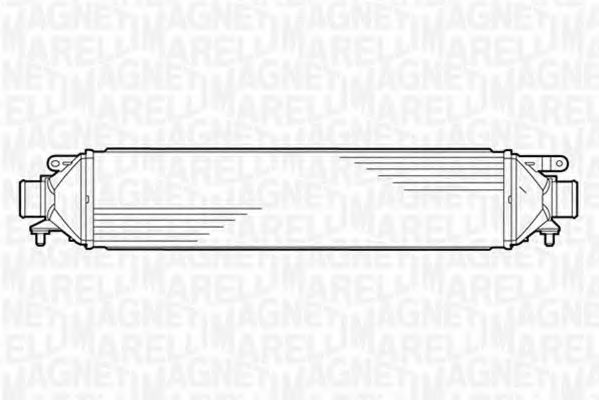 MAGNETI MARELLI 351319201750 Интеркулер 