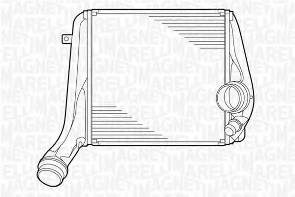 MAGNETI MARELLI 351319201790 Интеркулер для HYUNDAI EXCEL (Хендай Эxcэл) MAGNETI MARELLI 351319201790 Интеркулер для HYUNDAI EXCEL (Хендай Эxcэл)