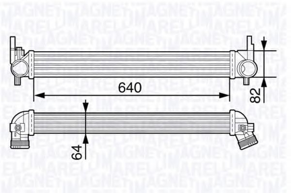 MAGNETI MARELLI 351319202410 Интеркулер для VOLKSWAGEN CARIBE I (Фольксваген Cарибэ и) MAGNETI MARELLI 351319202410 Интеркулер для VOLKSWAGEN CARIBE I (Фольксваген Cарибэ и)