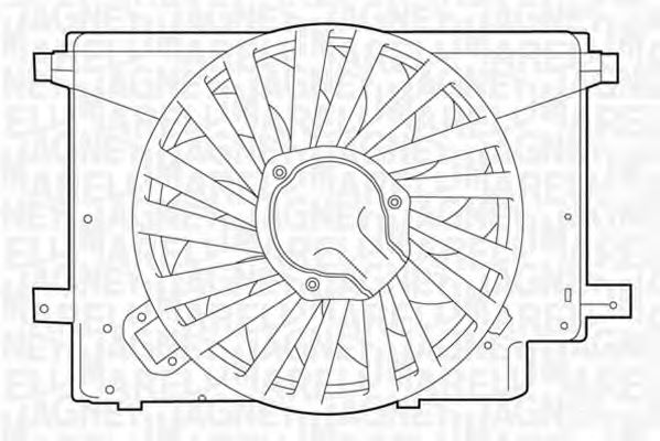 MAGNETI MARELLI 069422242010 Вентилятор, охлаждение двигателя для VOLKSWAGEN JETTA I (Фольксваген Жэтта и) MAGNETI MARELLI 069422242010 Вентилятор, охлаждение двигателя для VOLKSWAGEN JETTA I (Фольксваген Жэтта и)