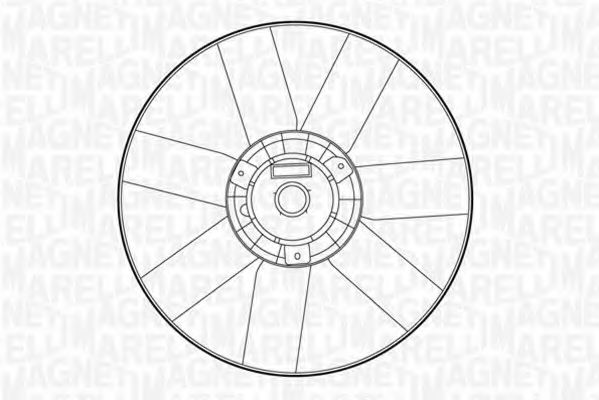 MAGNETI MARELLI 069422260010 Вентилятор, охлаждение двигателя для NISSAN (Ниссан) MAGNETI MARELLI 069422260010 Вентилятор, охлаждение двигателя для NISSAN (Ниссан)