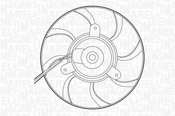 MAGNETI MARELLI 069422262010 Вентилятор, охлаждение двигателя для AUDI 90 (Ауди 90) MAGNETI MARELLI 069422262010 Вентилятор, охлаждение двигателя для AUDI 90 (Ауди 90)