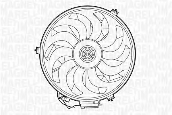 MAGNETI MARELLI 069422275010 Вентилятор, охлаждение двигателя для BMW 7 (Бмв 7) MAGNETI MARELLI 069422275010 Вентилятор, охлаждение двигателя для BMW 7 (Бмв 7)