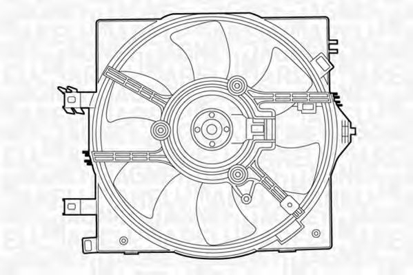 MAGNETI MARELLI 069422420010 Вентилятор, охлаждение двигателя для NISSAN PRIMERA (Ниссан Примера) MAGNETI MARELLI 069422420010 Вентилятор, охлаждение двигателя для NISSAN PRIMERA (Ниссан Примера)