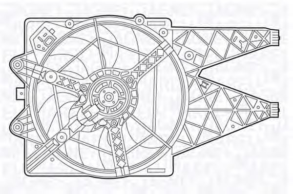 MAGNETI MARELLI 069422485010 Вентилятор, охлаждение двигателя для FIAT BRAVO II (Фиат Брава 2) MAGNETI MARELLI 069422485010 Вентилятор, охлаждение двигателя для FIAT BRAVO II (Фиат Брава 2)
