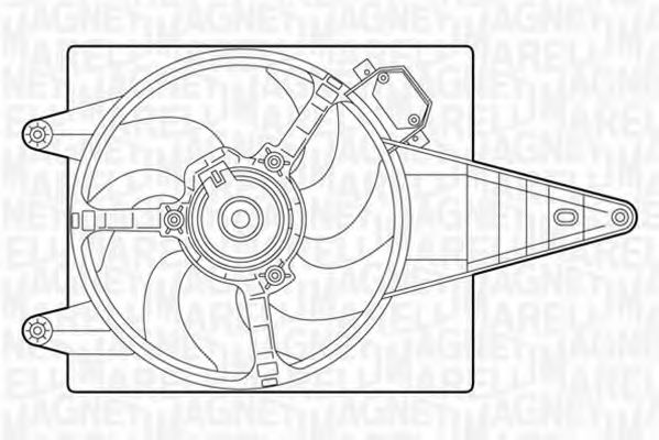 MAGNETI MARELLI 069402271010 Вентилятор, охлаждение двигателя для FIAT TEMPRA (Фиат Тэмпра) MAGNETI MARELLI 069402271010 Вентилятор, охлаждение двигателя для FIAT TEMPRA (Фиат Тэмпра)