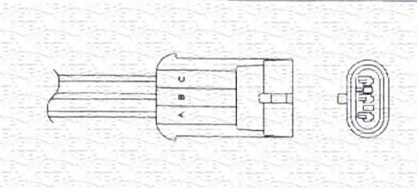 MAGNETI MARELLI 460001921010 Лямбда-зонд 