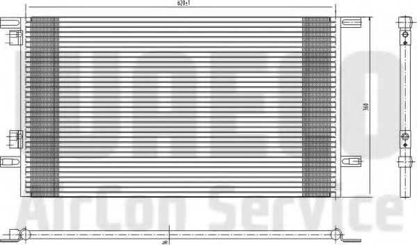 WAECO 8880400171 Конденсатор, кондиционер для RENAULT (Рено) WAECO 8880400171 Конденсатор, кондиционер для RENAULT (Рено)